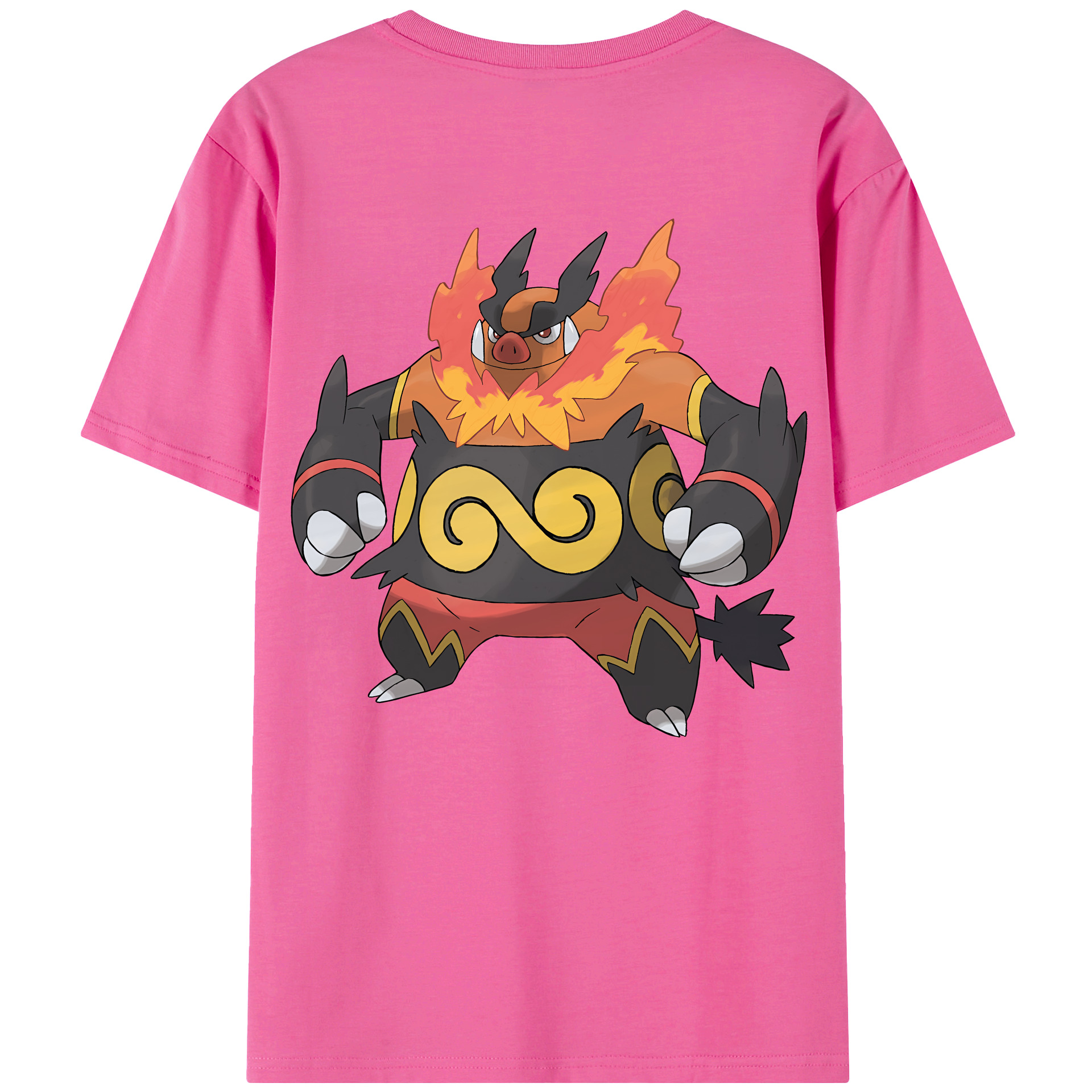 （画像用） ポケットモンスター Pokémon レディース半袖Tシャツ(バックプリント)